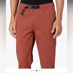 Rust belted pants XL 34 , 32” inseam
